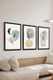 Wallity Set de Pinturas Decorativas Artsycllct18, 3 Piezas, Multicolor